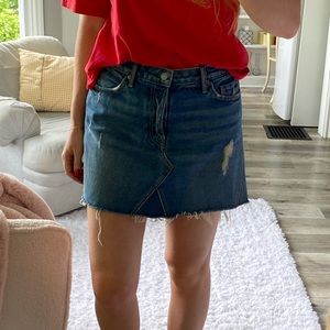 GRLFRND denim mini skirt size 28